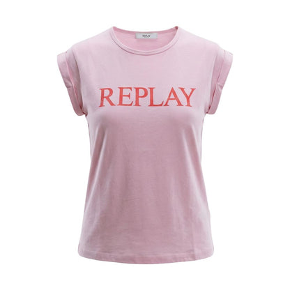 Replay Multicolor Cotton T-Shirt