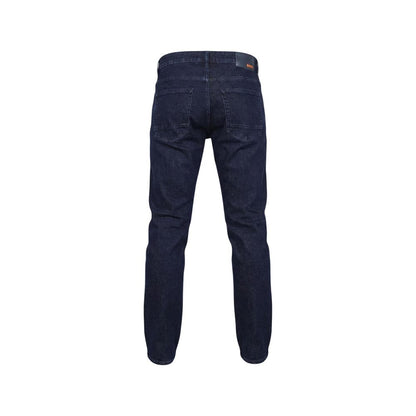 Hugo Boss Blue Cotton Skinny Jeans