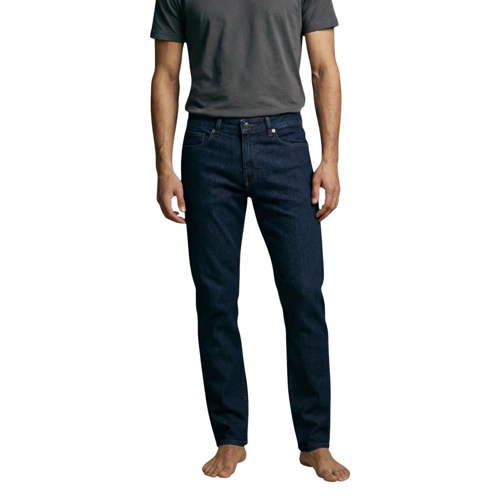 Hugo Boss Blue Cotton Skinny Jeans