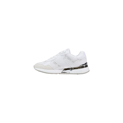 Guess White Leather Chunky Sneakers