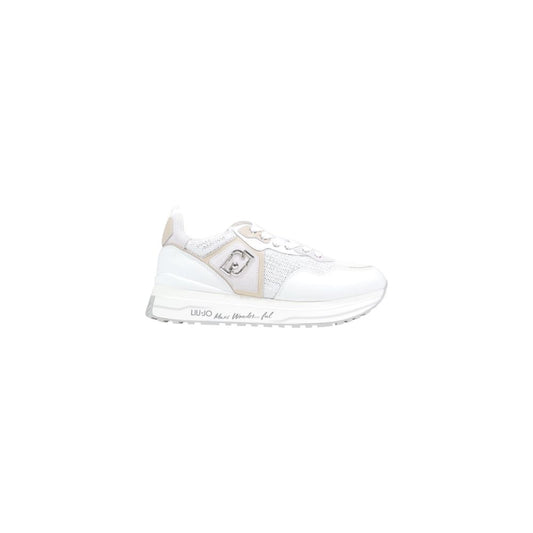 Liu Jo White Polyethylene Chunky Sneakers