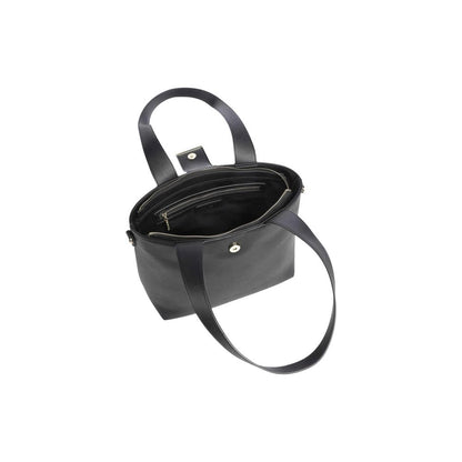 Mario Valentino Black Polyethylene Handbag