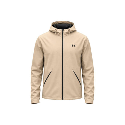 Under Armour Beige Polyester Hoodie
