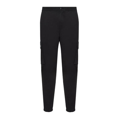 Calvin Klein Jeans Black Cotton Casual Pants