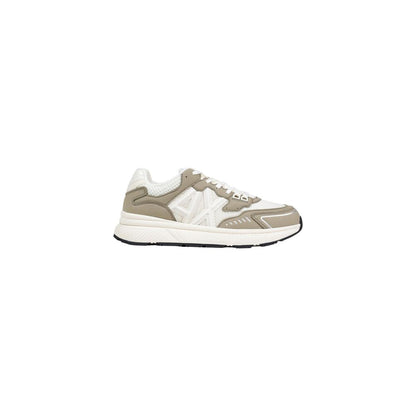 Armani Exchange Green Polyester Athletic Sneakers