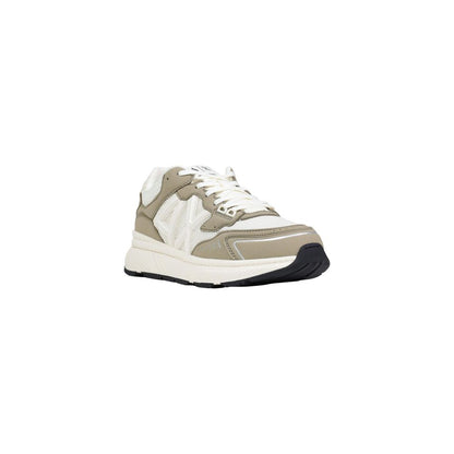 Armani Exchange Green Polyester Athletic Sneakers