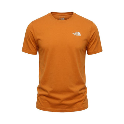 The North Face Orange Cotton T-Shirt