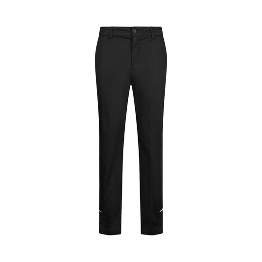 Liu Jo Black Cotton Chino Pants