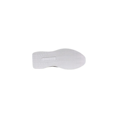 Guess White Polyethylene Platform Sneakers