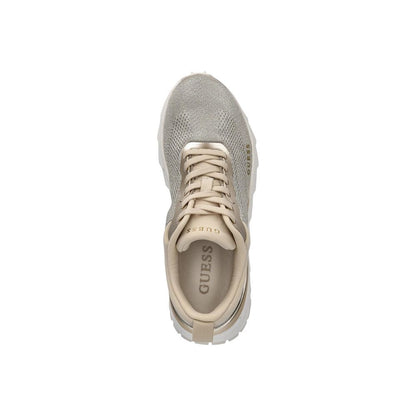 Guess Gray Polyester Chunky Sneakers