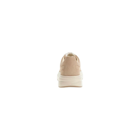 Guess Beige Suede Leather Low Top Sneakers