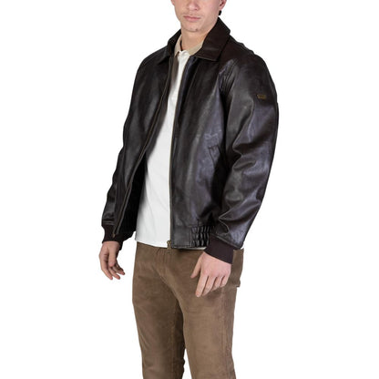 Guess Brown Polyethylene Bomber
