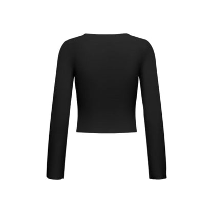 Only Black Viscose Sweatshirt