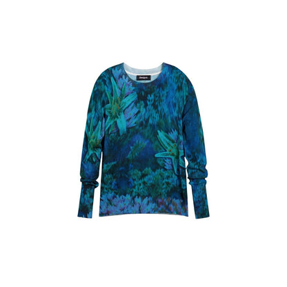 Desigual Green Viscose Sweatshirt