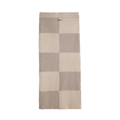 Desigual Beige Viscose Long Skirt