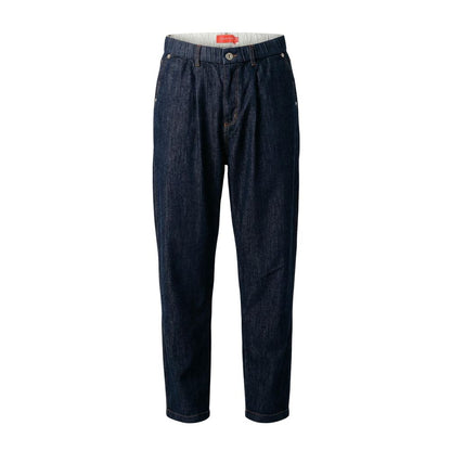 Gianni Lupo Blue Cotton Casual Pants