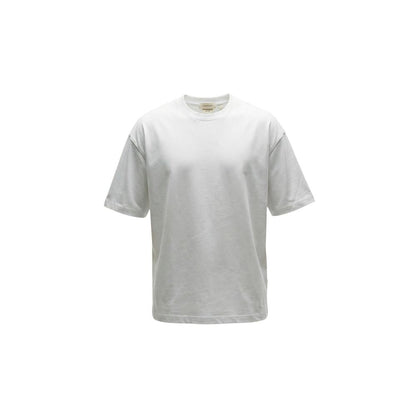 Gianni Lupo White Cotton T-Shirt