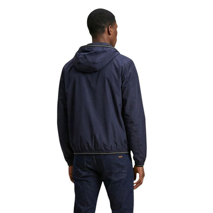 Blauer Blue Polyamide Shell Jacket