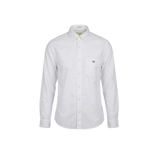 Gant White Cotton Dress Shirt