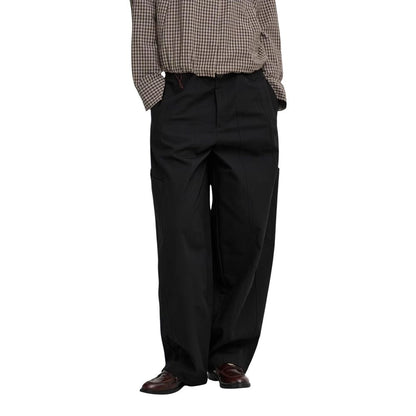 Jacqueline De Yong Black Cotton Cargo Pants