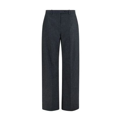 Khaite Gray Wool Oves Aries Dress Pants