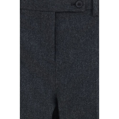 Khaite Gray Wool Oves Aries Dress Pants