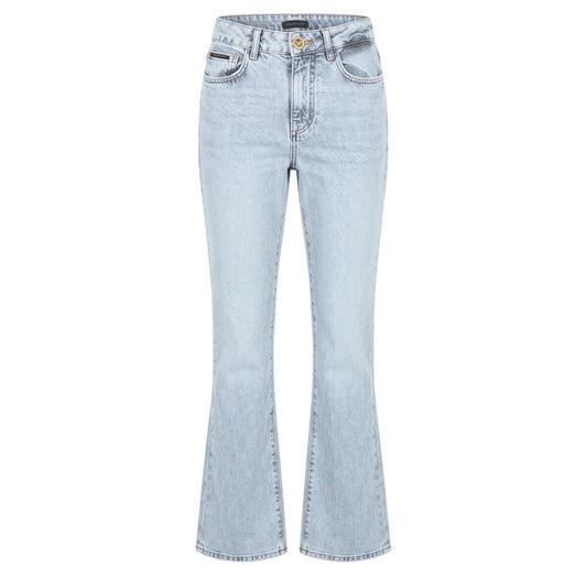 Philipp Plein Blue Cotton Women's Jeans