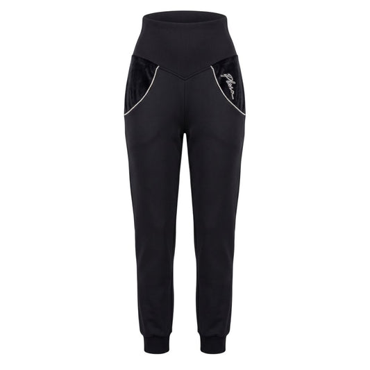 Philipp Plein Black Cotton Women's Sweatpant