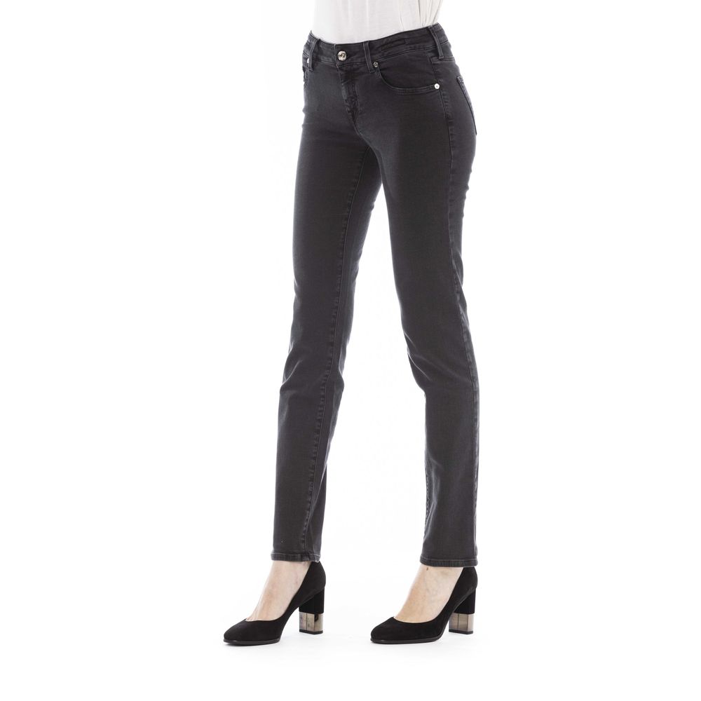 Jacob Cohen Schwarze Baumwolljeans für Damen