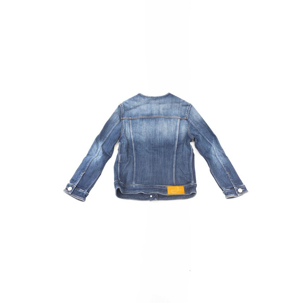 Jacob Cohen Blaue Baumwolljacke für Damen
