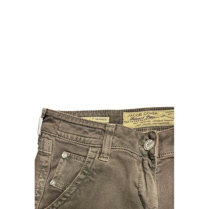 Jacob Cohen Brown Cotton Women Pants