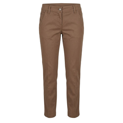 Jacob Cohen Brown Cotton Women's Pants