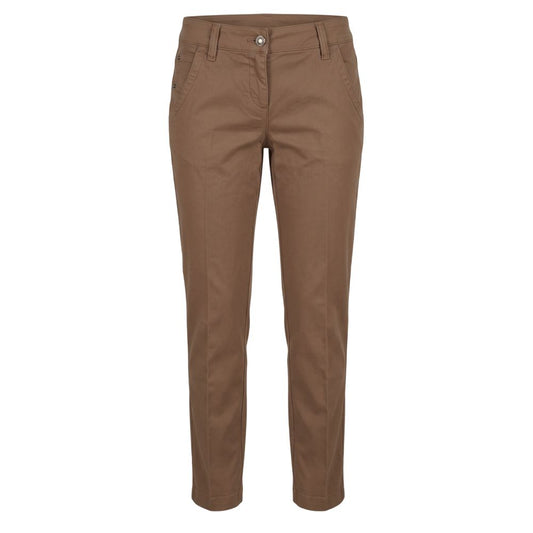 Jacob Cohen Brown Cotton Women's Pants