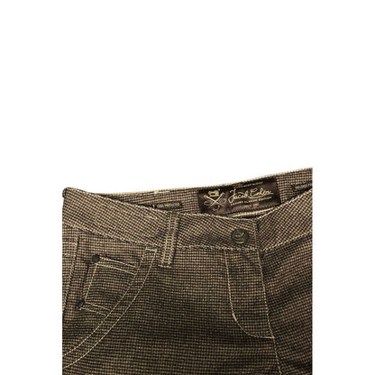 Jacob Cohen Brown Wool Women Pants