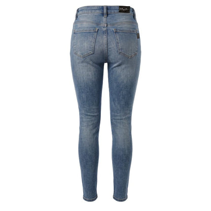 Philipp Plein Blue Cotton Women Jean