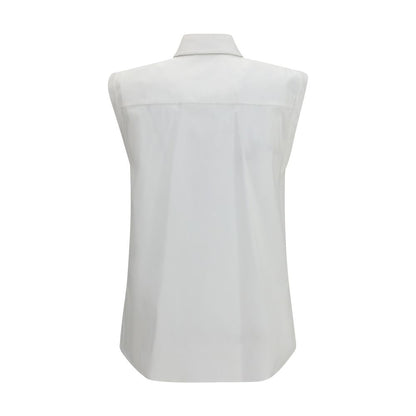 Brunello Cucinelli White Cotton Shirt