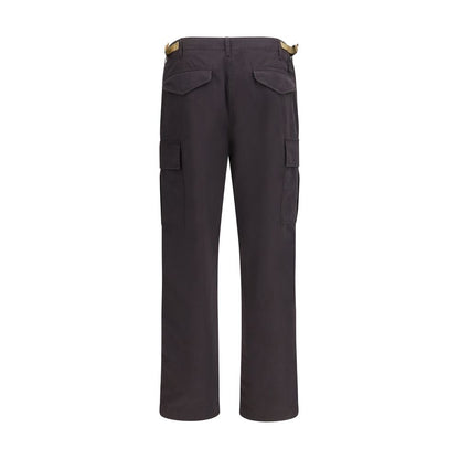 Burberry Brown Cotton Cargo Pants