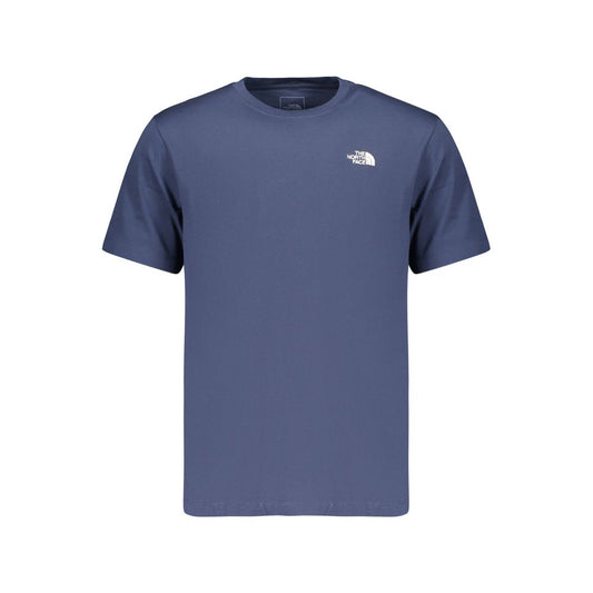 The North Face Blue Cotton Men's T-Shirt