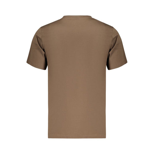The North Face Brown Cotton Men's T-Shirt