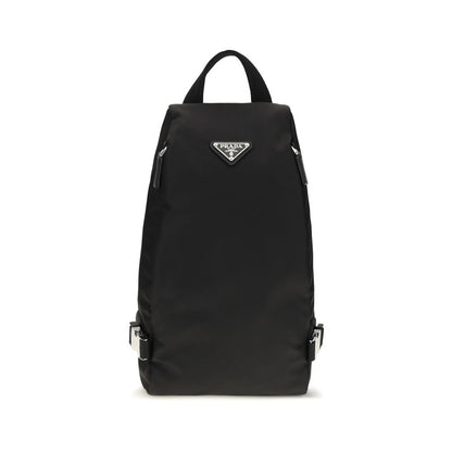 Prada Black Nylon Backpack