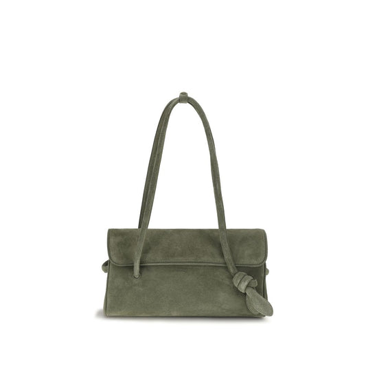 Jacquemus Bicolor Calf Leather Bos Taurus Shoulder Bag