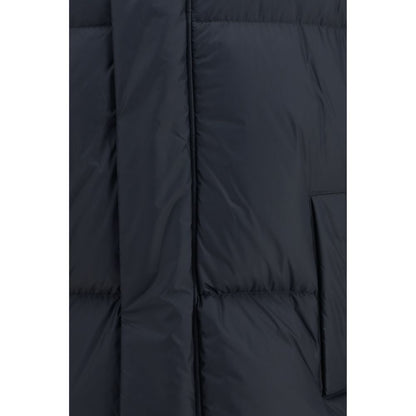 LAMINAR Black Goose Down Full-Length Jacket