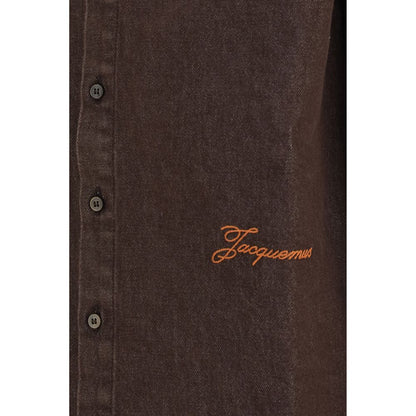 Jacquemus Brown Denim Shirt