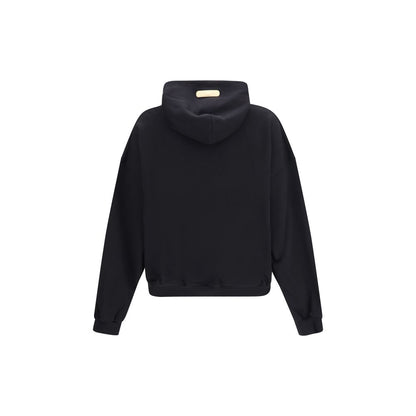 PDF Channel Black Cotton Sweatshirt