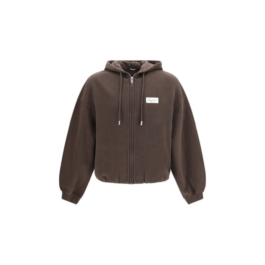 Jacquemus Brown Cotton Sweatshirt