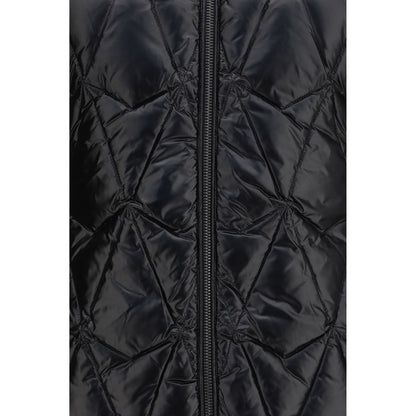 Moose Knuckles Black Goose Down Full-Length Jacket