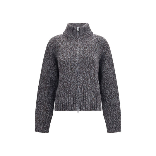 Our Legacy Grauer Woll-Oves-Aries-Cardigan