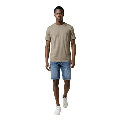 Replay Blue Cotton Bermuda Shorts
