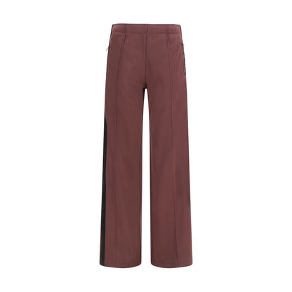 Courrèges Bordeaux Polyester Joggers (Workout Pants)