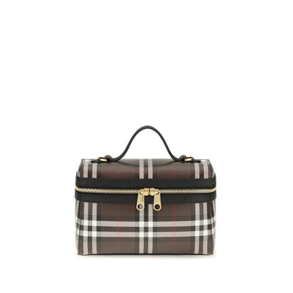 Burberry Brown Cotton Shoulder Bag